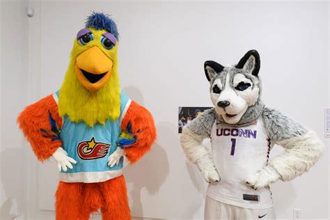 Mascot gets a roughing up